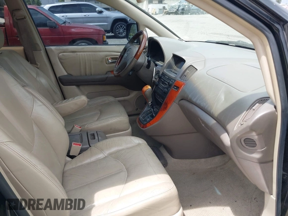 2003 Lexus RX 300 with VIN JTJHF10U830311915, listed as a IAAI auction lot 42417806 with 181,690 mi miles and . Bid and sale history available at DreamBid. Image 5.