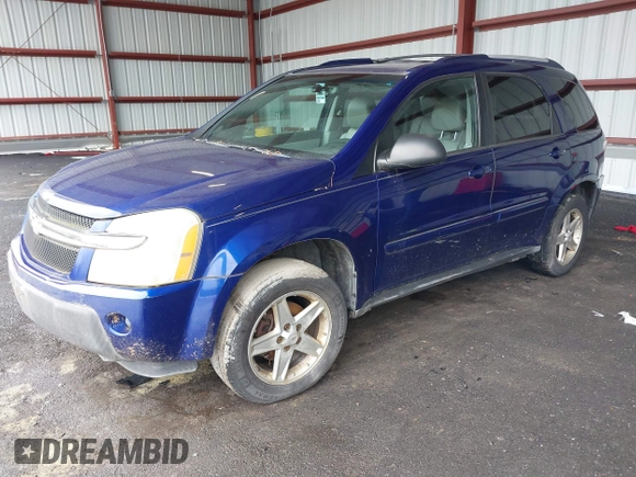 2005 Chevrolet Equinox LT z VIN 2CNDL73F856051175, wystawiony jako IAAI lot #41735478 z przebiegiem Nie podano mil oraz . Historia ofert i sprzedaży dostępna na DreamBid. Obrazek 2.