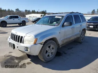 2005 Jeep Grand Cherokee Limited with VIN 1J4HR58N65C668214, listed as a Copart auction lot 48483615 with 189,109 mi miles and Salvage Title. Bid and sale history available at carsss.com. Image 1.