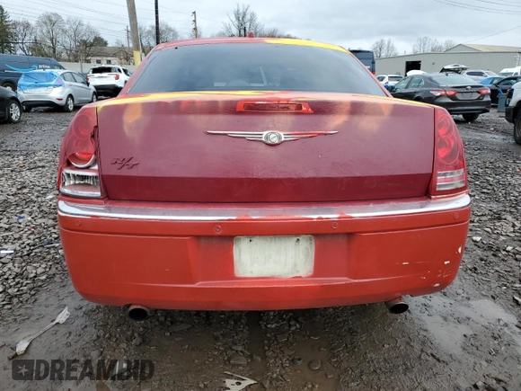 2008 Chrysler 300 C with VIN 2C3KK63H08H267576, listed as a Copart auction lot 51754845 with 191,687 mi miles and Salvage Title. Bid and sale history available at carsss.com. Image 6.