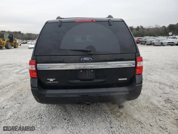 2017 Ford Expedition EL Limited with VIN 1FMJK1KT6HEA27242, listed as a Copart auction lot 41747245 with 165,836 mi miles and Salvage Title. Bid and sale history available at carsss.com. Image 6.