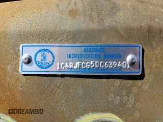 2013 Jeep Grand Cherokee Overland with VIN 1C4RJFCG5DC639401, listed as a Copart auction lot 79003094 with 0 mi miles and Salvage Title. Bid and sale history available at carsss.com. Image 14.