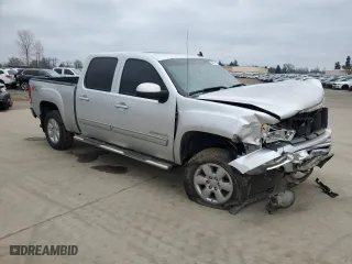 2013 GMC Sierra 1500 SLT with VIN 3GTP2WE75DG275821, listed as a Copart auction lot 43206415 with 141,117 mi miles and Salvage Title. Bid and sale history available at carsss.com. Image 4.