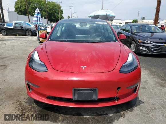 2022 Tesla Model 3 z VIN 5YJ3E1EA9NF304409, wystawiony jako Copart lot #58600755 z przebiegiem Nie podano mil oraz Szkoda całkowita • Salvage title. Historia ofert i sprzedaży dostępna na DreamBid. Obrazek 5.