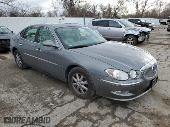 2009 Buick LaCrosse CX with VIN 2G4WC582X91182601, listed as a Copart auction lot 47623485 with 79,403 mi miles and Salvage Title. Bid and sale history available at carsss.com. Image 4.