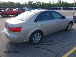 2009 Hyundai Sonata GLS with VIN 5NPET46C19H441111, listed as a IAAI auction lot 42313394 with 154,810 mi miles and . Bid and sale history available at DreamBid. Image 4.