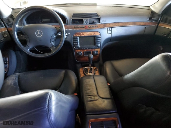2006 Mercedes-Benz S-Class 5.0L with VIN WDBNG75J26A462945, listed as a Copart auction lot 84498704 with 0 mi miles and Clean Title. Bid and sale history available at carsss.com. Image 8.