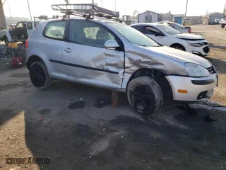 2007 Volkswagen Rabbit with VIN WVWBS71KX7W115045, listed as a Copart auction lot 86103934 with 166,588 mi miles and Salvage Title. Bid and sale history available at carsss.com. Image 4.