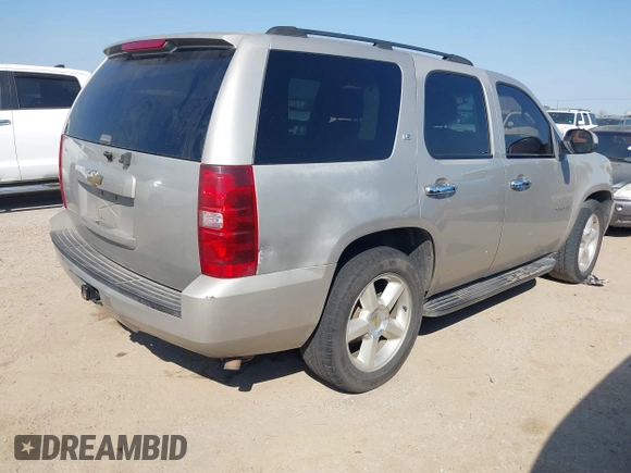 2007 Chevrolet Tahoe LS with VIN 1GNEC13JX7R169138, listed as a IAAI auction lot 41687135 with Not provided miles and . Bid and sale history available at DreamBid. Image 4.