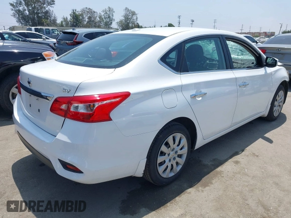 2017 Nissan Sentra SV with VIN 3N1AB7AP4HY321689, listed as a IAAI auction lot 42373727 with 34,331 mi miles and . Bid and sale history available at DreamBid. Image 4.