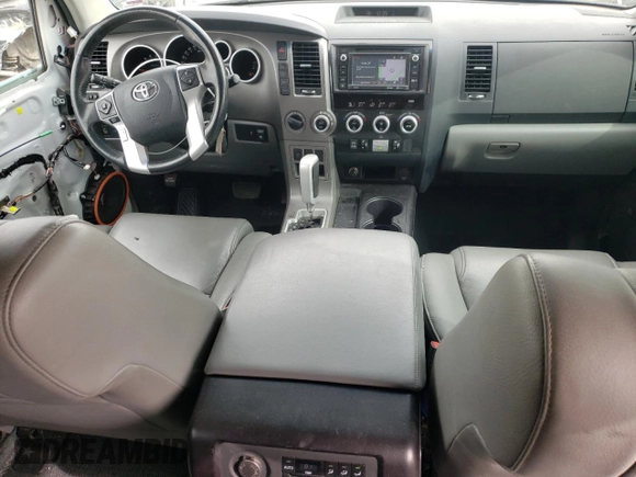 2017 Toyota Sequoia Limited with VIN 5TDJW5G11HS147693, listed as a Copart auction lot 48487305 with 163,857 mi miles and Salvage Title. Bid and sale history available at carsss.com. Image 8.