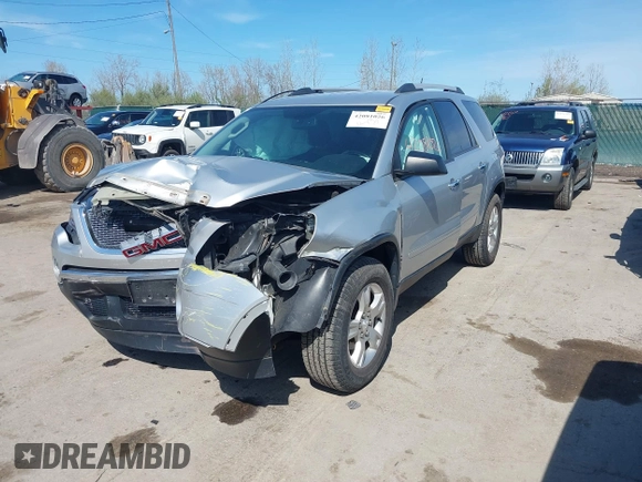 2012 GMC Acadia SLE with VIN 1GKKRPED2CJ405489, listed as a IAAI auction lot 42081026 with 130,932 mi miles. Bid and sale history available at carsss.com. Image 2.