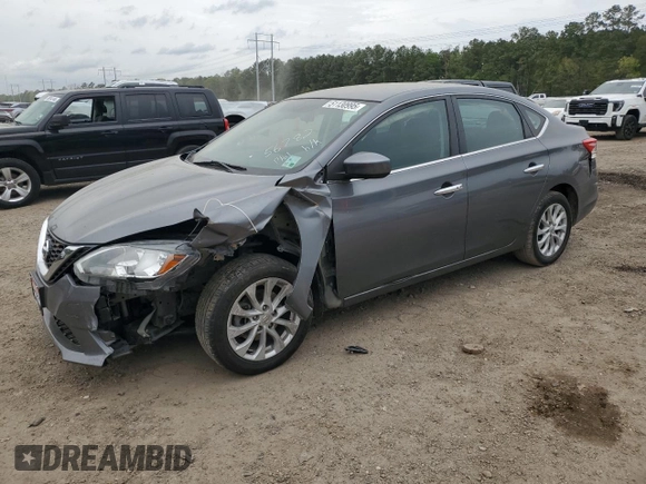 2019 Nissan Sentra SV with VIN 3N1AB7AP7KL626396, listed as a Copart auction lot 51130995 with 93,772 mi miles and Salvage Title. Bid and sale history available at carsss.com. Image 1.