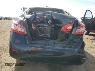 2015 Nissan Sentra SV with VIN 3N1AB7AP3FY231673, listed as a Copart auction lot 51539645 with 155,434 mi miles and Salvage Title. Bid and sale history available at carsss.com. Image 6.
