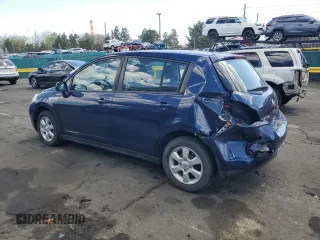 2008 Nissan Versa 1.8 S with VIN 3N1BC13E08L460256, listed as a Copart auction lot 53116335 with 163,223 mi miles and Salvage Title. Bid and sale history available at carsss.com. Image 2.