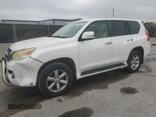 2010 Lexus GX 460 with VIN JTJBM7FX6A5002041, listed as a Copart auction lot 46333545 with 98,117 mi miles and Salvage Title. Bid and sale history available at DreamBid. Image 1.
