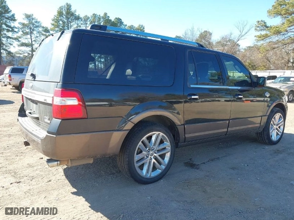 2017 Ford Expedition EL XLT with VIN 1FMJK1JT0HEA32907, listed as a IAAI auction lot 41417973 with 159,954 mi miles. Bid and sale history available at carsss.com. Image 4.