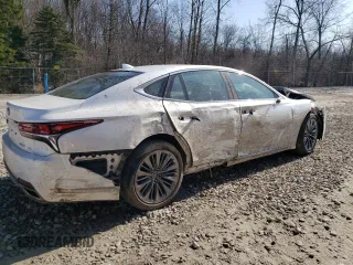 2019 Lexus LS with VIN JTHC51FF6K5005529, listed as a Copart auction lot 48593625 with 35,303 mi miles and Salvage Title. Bid and sale history available at carsss.com. Image 3.