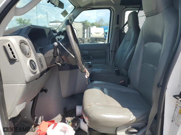 2011 Ford Econoline Cargo Van Commercial with VIN 1FTSS3EL5BDA21431, listed as a Copart auction lot 58396004 with NaN miles and Non Repairable. Bid and sale history available at carsss.com. Image 7.