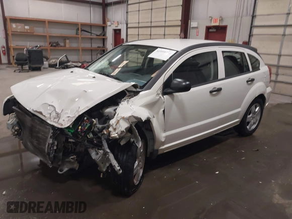 2008 Dodge Caliber SXT with VIN 1B3HB48B48D647999, listed as a IAAI auction lot 41959772 with 155,430 mi miles. Bid and sale history available at carsss.com. Image 17.