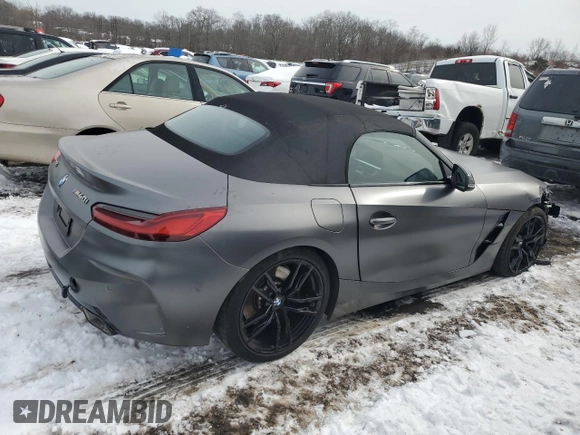 2021 BMW Z4 sDriveM40i с VIN WBAHF9C08MWX37657, выставлен на аукционе Copart как лот 44117355 с пробегом Не указан миль и Списание • Salvage title. История ставок и продаж доступна на DreamBid. Изображение 3.