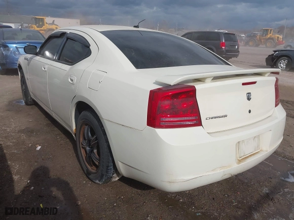 2008 Dodge Charger with VIN 2B3KA43G48H247858, listed as a IAAI auction lot 42019403 with 1 mi miles. Bid and sale history available at carsss.com. Image 3.