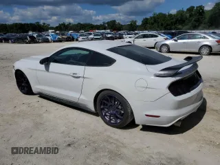 2017 Ford Mustang V6 with VIN 1FA6P8AM8H5335405, listed as a Copart auction lot 55945545 with 89,899 mi miles and Salvage title. Bid and sale history available at DreamBid. Image 2.