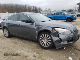 2011 Buick Regal CXL RL4 z VIN W04GS5EC0B1031197, wystawiony jako Copart lot #83894574 z przebiegiem 78 940 mil mil oraz Czysty tytuł • Clean title. Historia ofert i sprzedaży dostępna na DreamBid. Obrazek 4.
