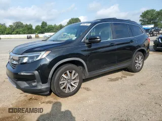 2020 Honda Pilot EX-L with VIN 5FNYF5H57LB010559, listed as a Copart auction lot 58967465 with 92,990 mi miles and Salvage title. Bid and sale history available at DreamBid. Image 1.