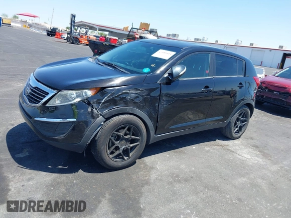 2013 Kia Sportage LX with VIN KNDPBCA25D7449584, listed as a IAAI auction lot 42489414 with 100,993 mi miles and . Bid and sale history available at DreamBid. Image 14.