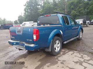 2005 Nissan Frontier LE with VIN 1N6AD07W55C438180, listed as a IAAI auction lot 42611550 with 166,700 mi miles and . Bid and sale history available at DreamBid. Image 4.