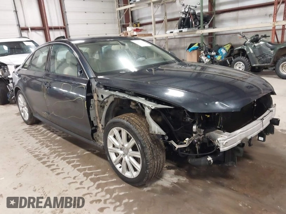2016 Audi A6 2.0T Premium Plus with VIN WAUGFAFC4GN052293, listed as a IAAI auction lot 41683195 with 85,312 mi miles. Bid and sale history available at carsss.com. Image 1.