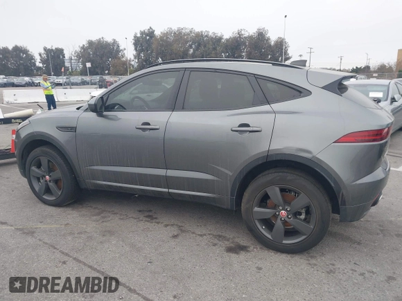 2020 Jaguar E-PACE Checkered Flag Edition with VIN SADF12FX5L1Z87737, listed as a IAAI auction lot 41693995 with 52,100 mi miles. Bid and sale history available at carsss.com. Image 14.