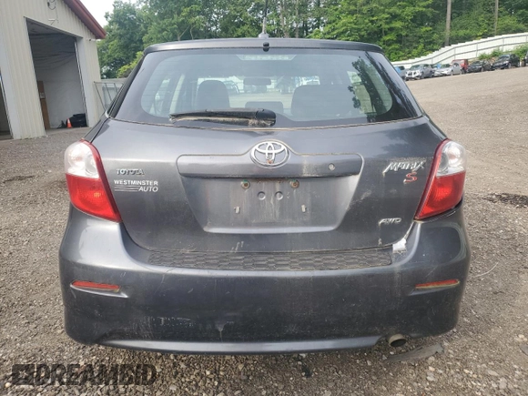 2009 Toyota Matrix S with VIN 2T1LE40E19C010671, listed as a Copart auction lot 63379915 with 184,291 mi miles and Clean title. Bid and sale history available at DreamBid. Image 6.