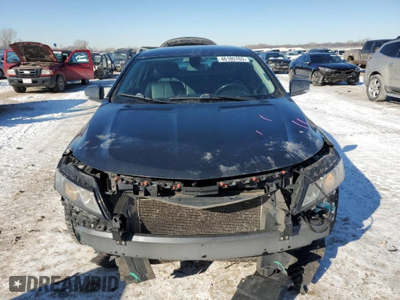 2015 Chevrolet Impala LT with VIN 2G1125S32F9248678, listed as a Copart auction lot 46180765 with 236,585 mi miles and Salvage title. Bid and sale history available at DreamBid. Image 5.