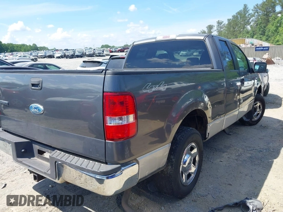 2006 Ford F-150 XLT with VIN 1FTPX14506NB70716, listed as a IAAI auction lot 42221240 with 109,514 mi miles and . Bid and sale history available at DreamBid. Image 4.