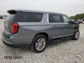 2022 GMC Yukon XL SLT with VIN 1GKS1GKD1NR166484, listed as a Copart auction lot 42564925 with 45,294 mi miles and Salvage Title. Bid and sale history available at carsss.com. Image 3.