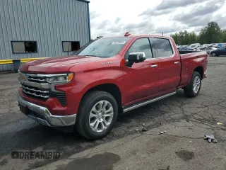 2024 Chevrolet Silverado 1500 LTZ with VIN 1GCUDGED8RZ133141, listed as a Copart auction lot 73213644 with 6,352 mi miles and Salvage Title. Bid and sale history available at DreamBid. Image 1.