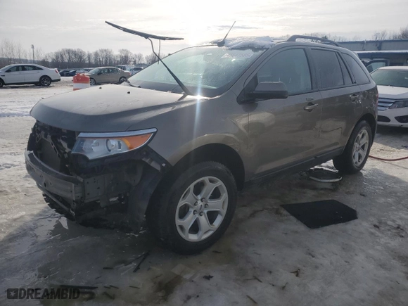 2012 Ford Edge SEL with VIN 2FMDK4JC0CBA89157, listed as a Copart auction lot 45547585 with 206,650 mi miles and Clean Title. Bid and sale history available at carsss.com. Image 1.