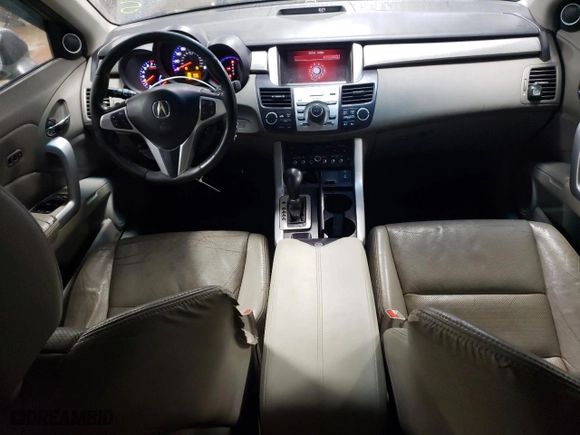 2009 Acura RDX Tech Pkg with VIN 5J8TB18519A007321, listed as a Copart auction lot 86712634 with 242,450 mi miles and Salvage Title. Bid and sale history available at carsss.com. Image 8.