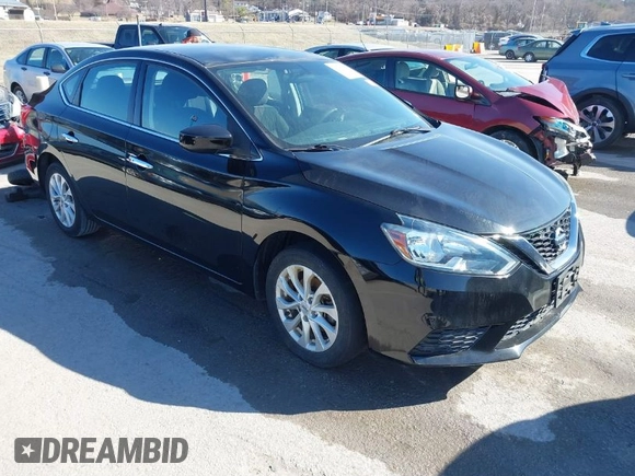 2018 Nissan Sentra SV with VIN 3N1AB7AP7JL656481, listed as a IAAI auction lot 41740189 with 80,546 mi miles and . Bid and sale history available at DreamBid. Image 1.