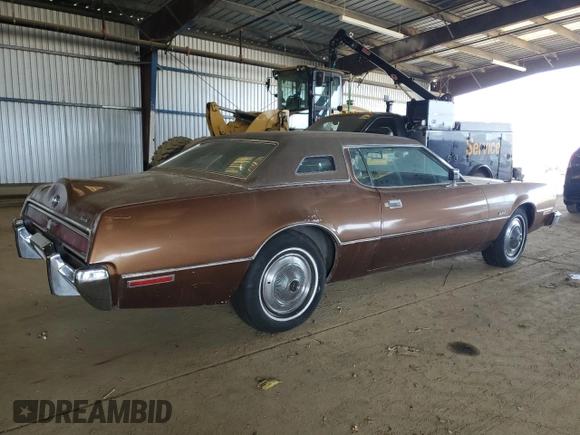 1973 Ford Thunderbird with VIN 3J87A203305, listed as a Copart auction lot 49832415 with 64,748 mi miles and Clean Title. Bid and sale history available at DreamBid. Image 3.