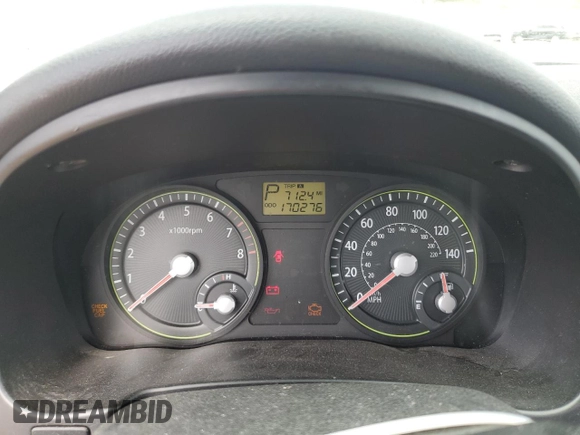 2007 Kia Rio LX with VIN KNADE123276203105, listed as a Copart auction lot 74020064 with 170,276 mi miles and Non Repairable. Bid and sale history available at carsss.com. Image 9.