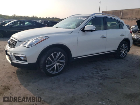 2016 Infiniti QX50 with VIN JN1BJ0RR0GM266972, listed as a Copart auction lot 68185724 with 89,540 mi miles and Salvage Title. Bid and sale history available at carsss.com. Image 1.