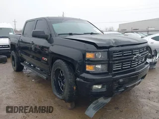 2015 Chevrolet Silverado 1500 LTZ with VIN 3GCUKSEC1FG400888, listed as a IAAI auction lot 41449692 with 93,958 mi miles. Bid and sale history available at carsss.com. Image 6.