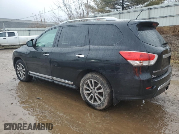 2015 Nissan Pathfinder S z VIN 5N1AR2MM5FC666986, wystawiony jako Copart lot #50014415 z przebiegiem 134 691 mil mil oraz Czysty tytuł • Clean title. Historia ofert i sprzedaży dostępna na DreamBid. Obrazek 2.