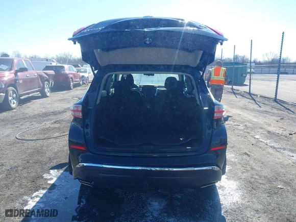 2016 Nissan Murano S with VIN 5N1AZ2MG4GN156791, listed as a IAAI auction lot 41390742 with 140,578 mi miles. Bid and sale history available at carsss.com. Image 8.