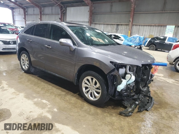 2018 Acura RDX with VIN 5J8TB3H38JL002281, listed as a Copart auction lot 53859205 with 120,638 mi miles and Salvage title. Bid and sale history available at DreamBid. Image 4.