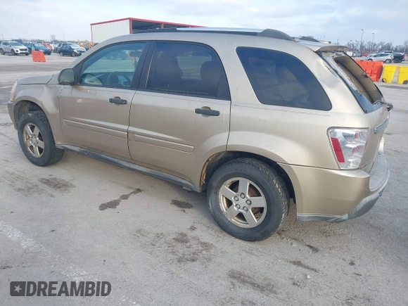 2005 Chevrolet Equinox LS with VIN 2CNDL13F456170564, listed as a IAAI auction lot 41559640 with 308,340 mi miles. Bid and sale history available at carsss.com. Image 3.