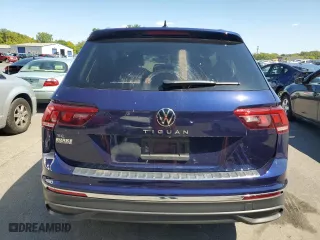 2023 Volkswagen Tiguan SE with VIN 3VV3B7AX7PM062113, listed as a Copart auction lot 71125914 with 17,244 mi miles and Salvage Title. Bid and sale history available at carsss.com. Image 6.